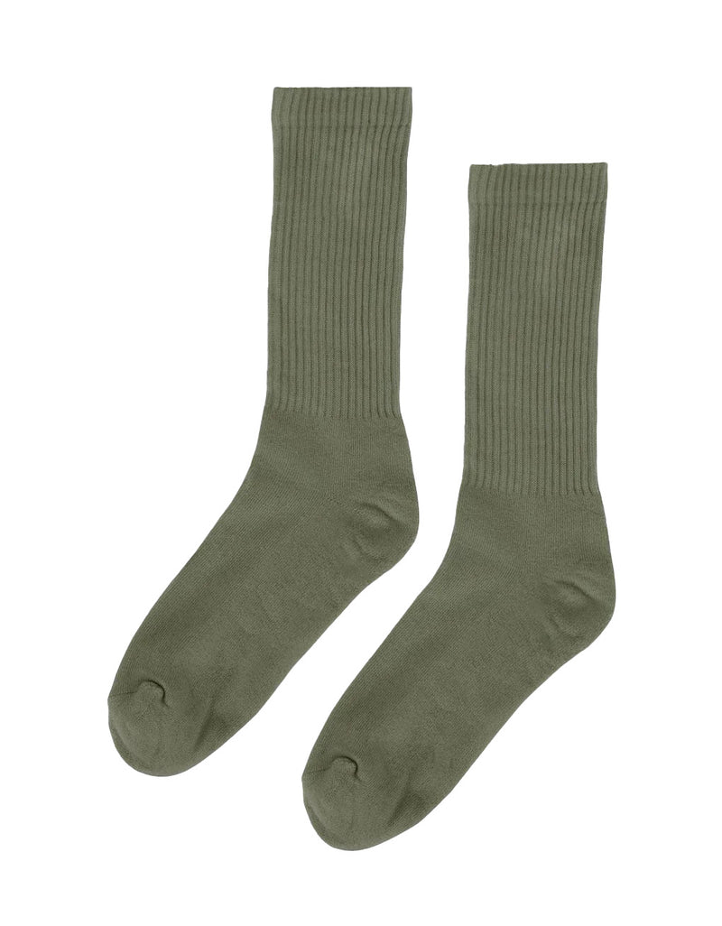 Sokken Organic Active - dusty olive