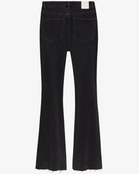 Jeans Flare - afgewassen zwart