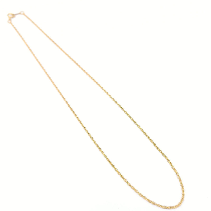 Ketting White Lightening - goud