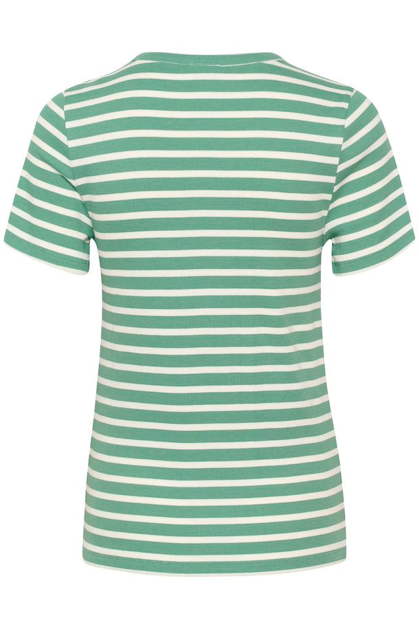 T-shirt Asta - groen/wit