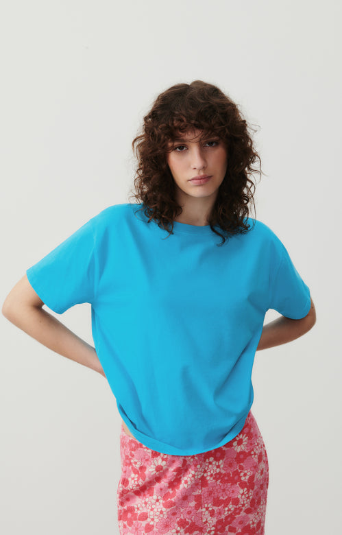 T-shirt Fizvalley - blauw