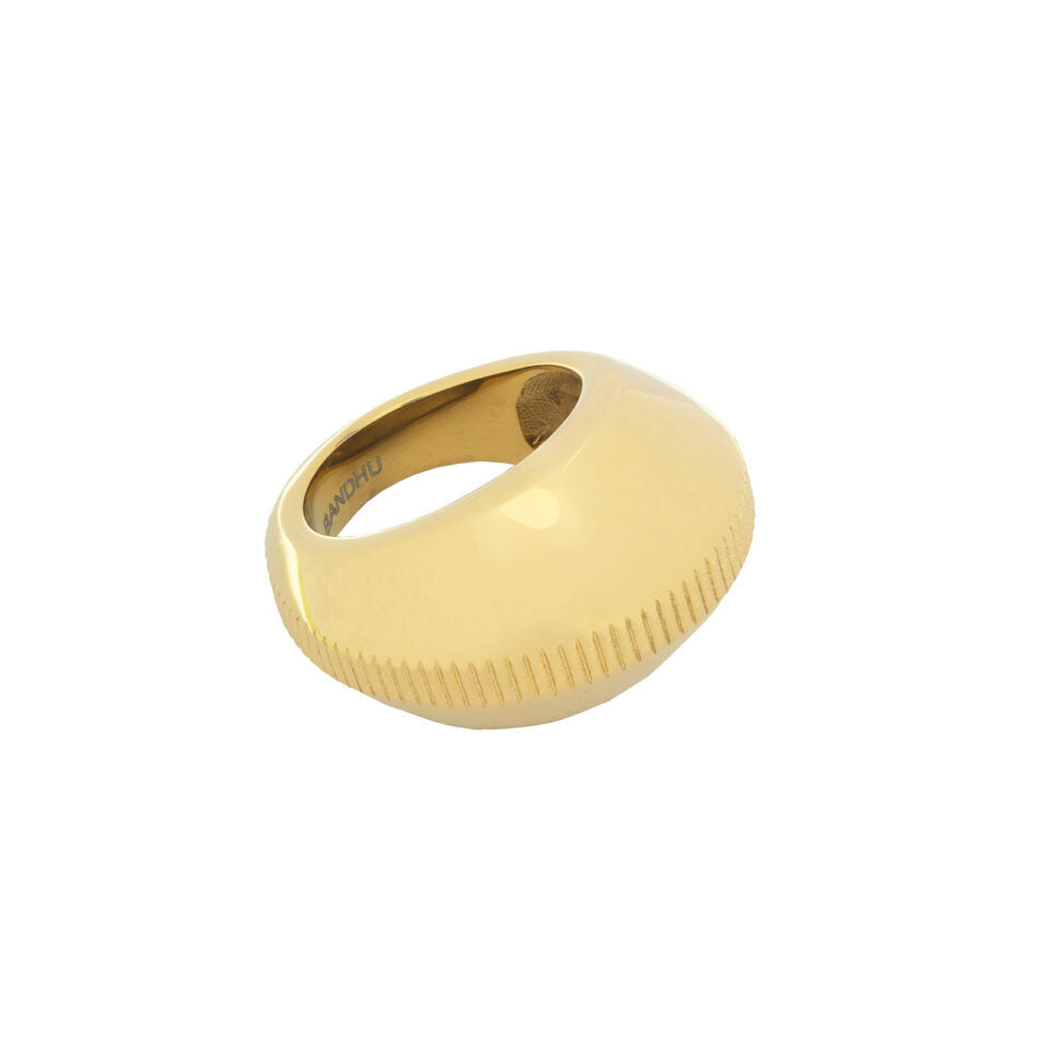 Ring Ribble - goud