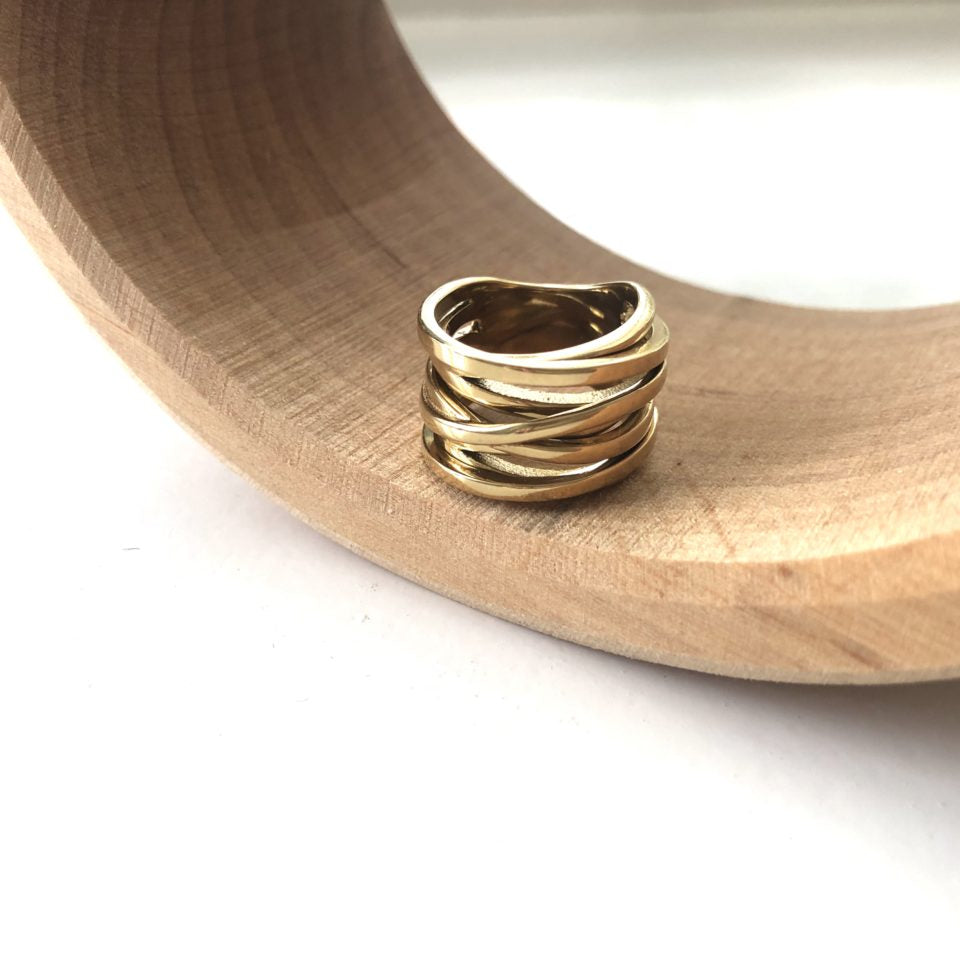 Ring Coil - goud