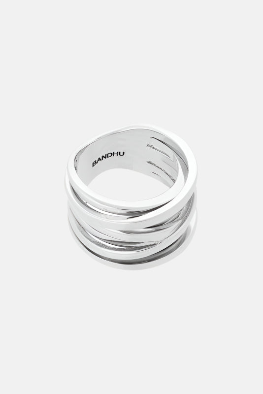 Ring Coil - zilver