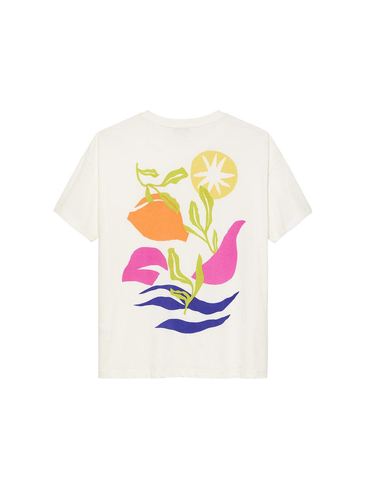 T-shirt Relaxed Tee - wit