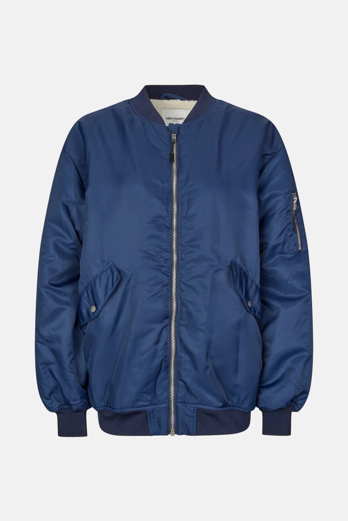 Lila Bomber Jacket LS - Dark Navy