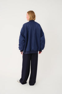 Lila Bomber Jacket LS - Dark Navy