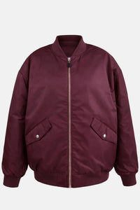 Jas Lila Bomber - bordeaux