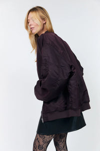 Jas Lila Bomber - bordeaux