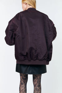 Jas Lila Bomber - bordeaux