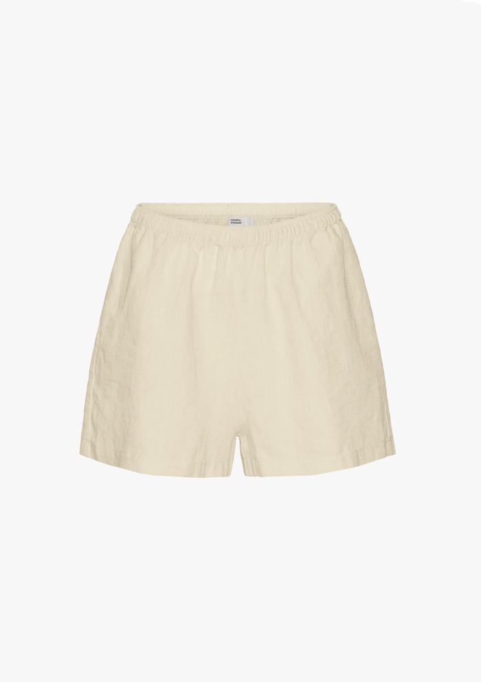 Short Linen - soft yellow