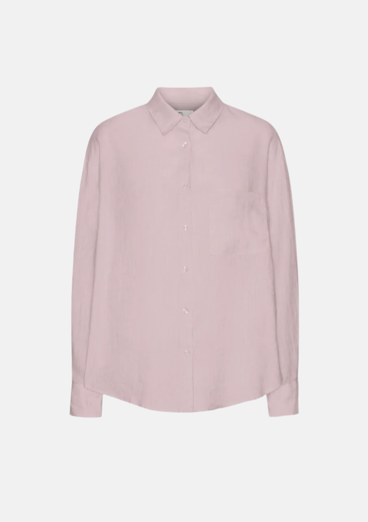 Blouse Linen Oversized - faded pink