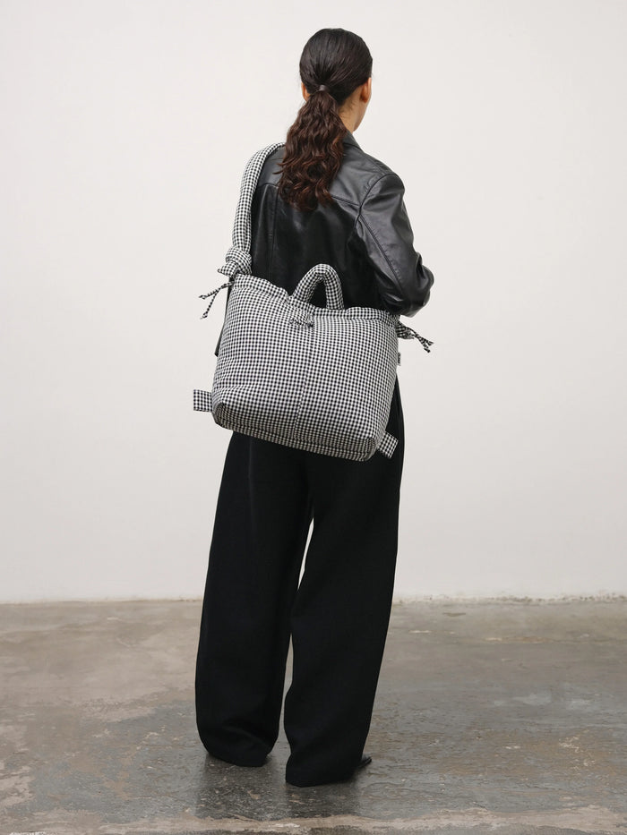 Ona Soft Bag - Vichy Black