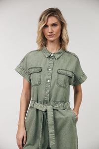Jumpsuit Mathlide - Dusty Green
