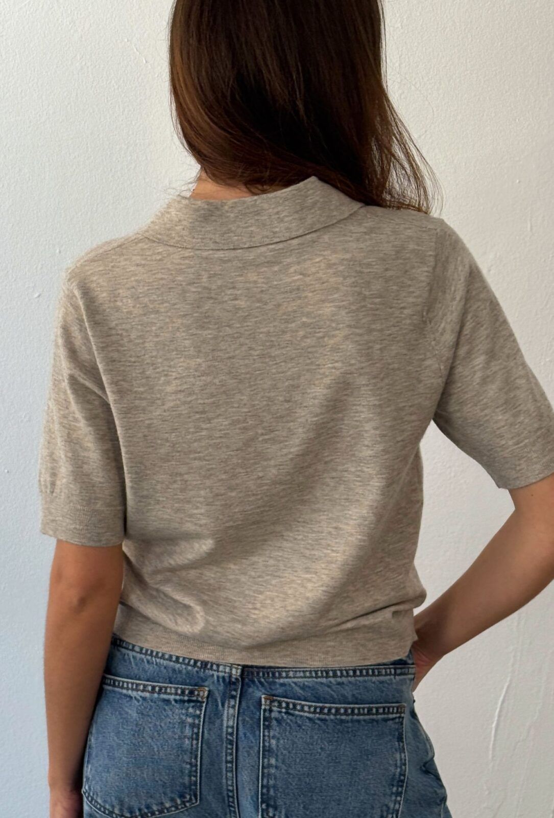 Polo Mynthe - beige melange