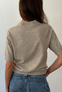 Polo Mynthe - beige melange