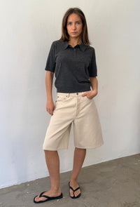 Polo Mynthe - dark grey melange
