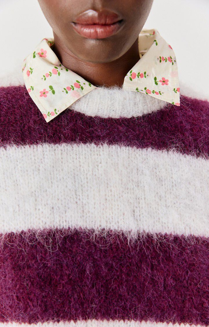 Debardeur Niby - rayures cranberry