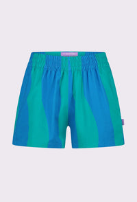 Short Carlo - blauw/groen