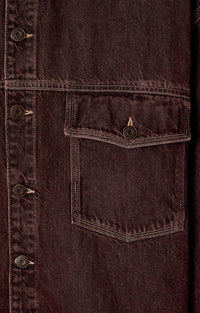 Jeans vest oshow - raisin