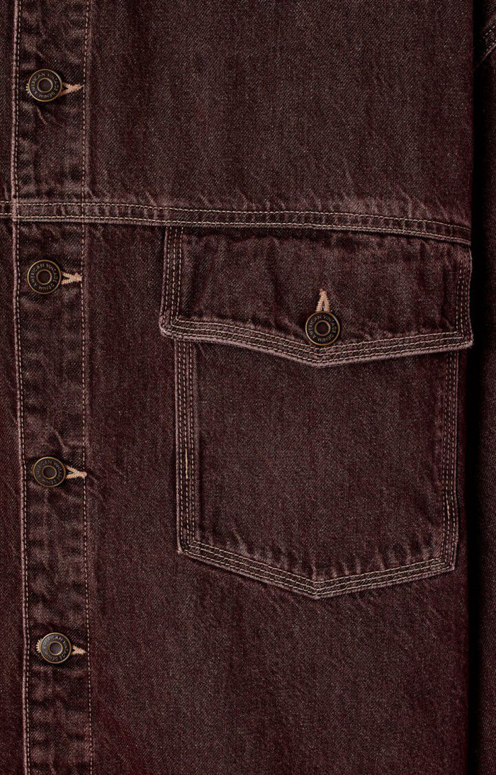 Jeans vest oshow - raisin