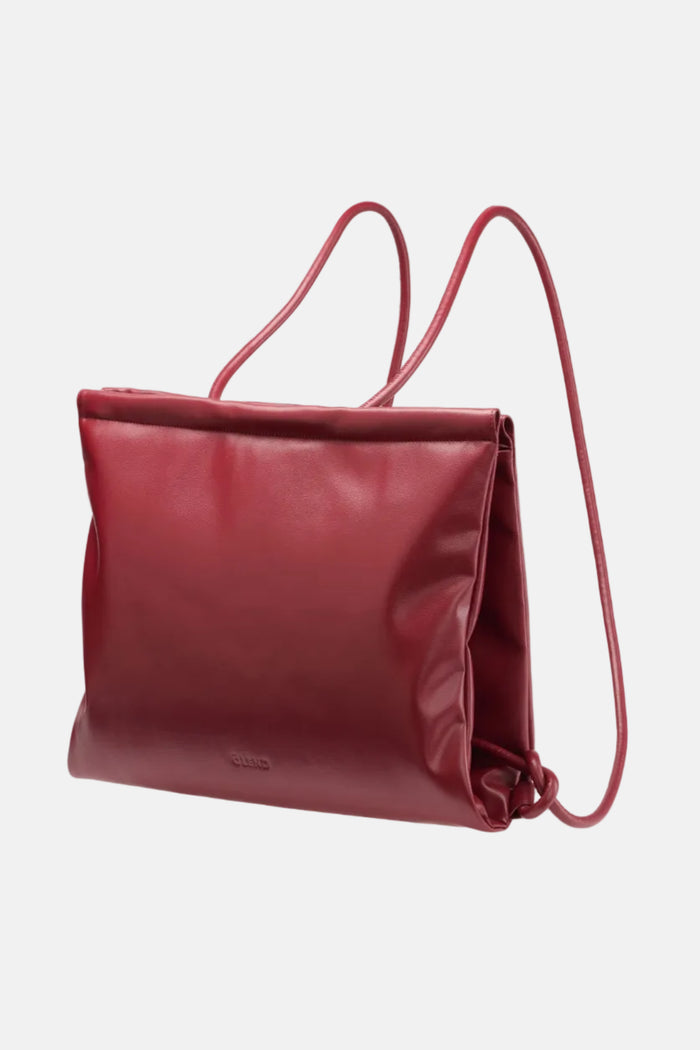 Folded Bag - cherry red