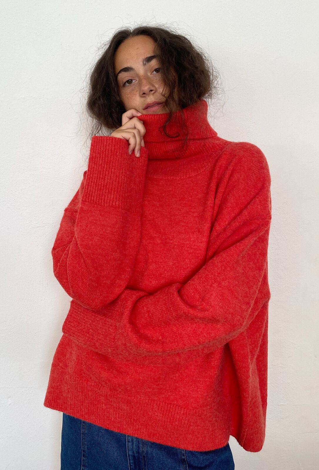 Trui Olga - red