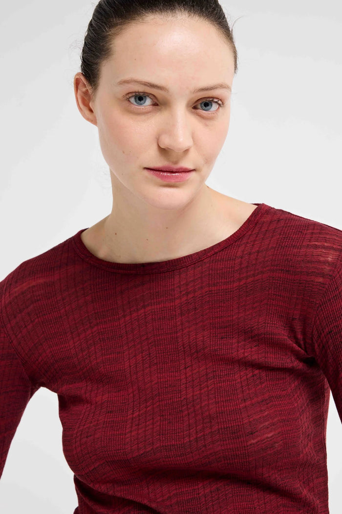 Top Lee - Burgundy