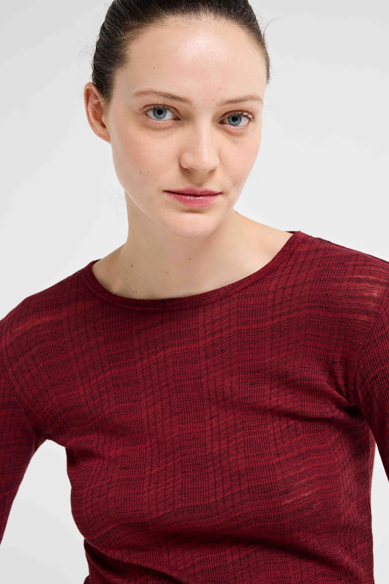 Top Lee - Burgundy