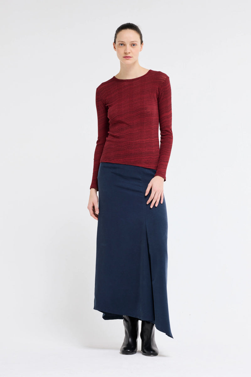 Top Lee - Burgundy
