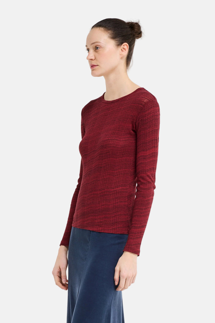 Top Lee - Burgundy