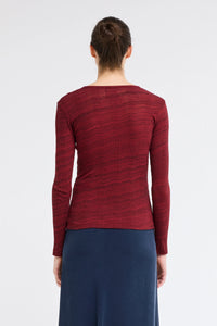 Top Lee - Burgundy
