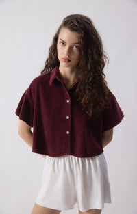 Blouse Padow - betterave vintage