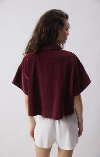 Blouse Padow - betterave vintage