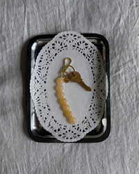 Keychain Cali - yellow jade