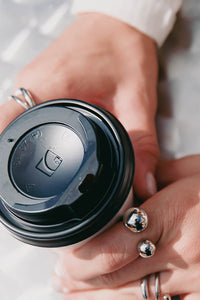 Ring Dot Duo - zilver