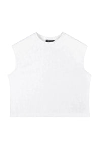 Top Mia Light Jersey Solid - Off White