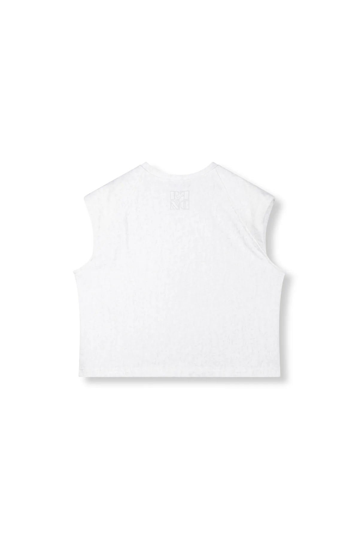 Top Mia Light Jersey Solid - Off White