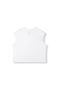 Top Mia Light Jersey Solid - Off White