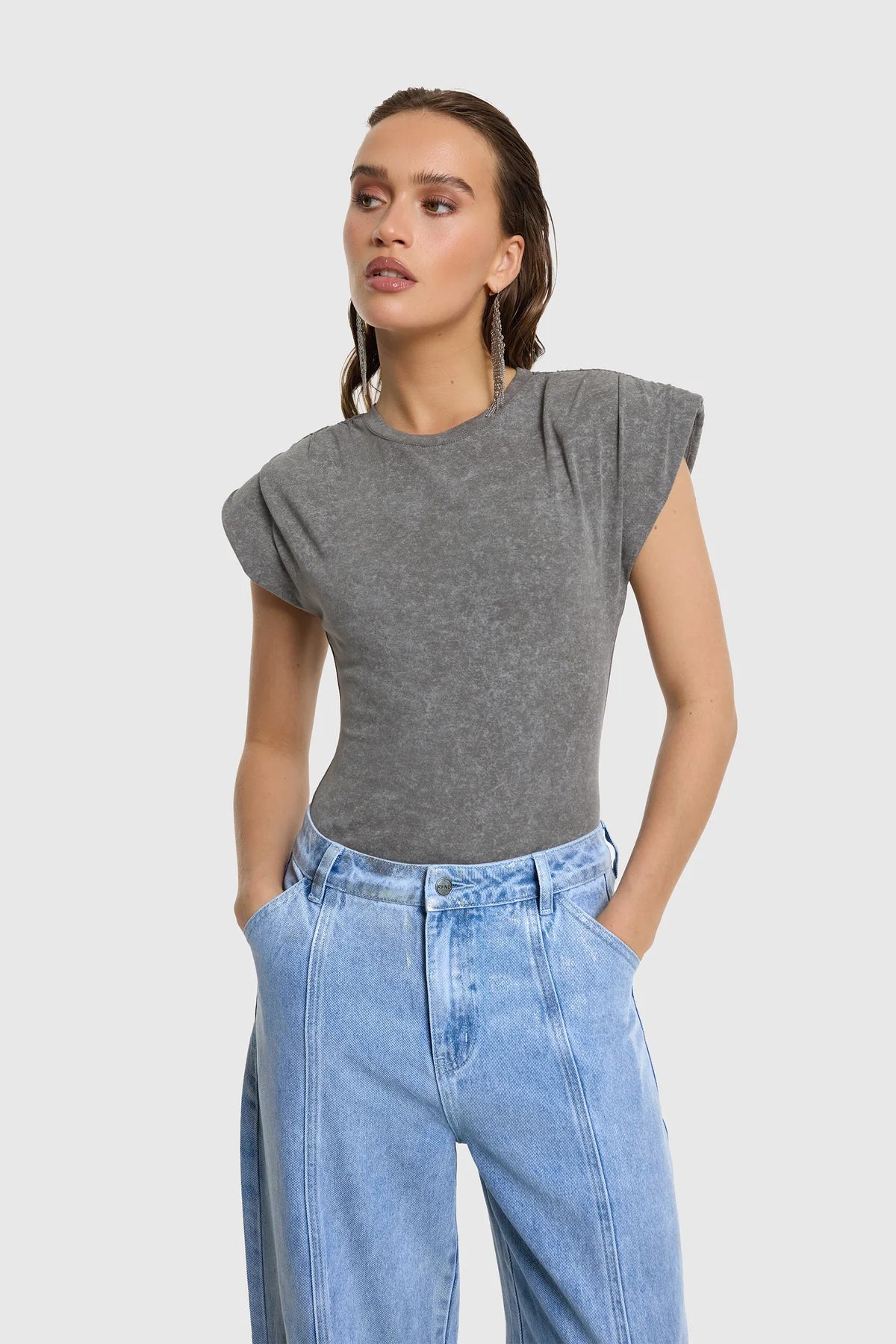Body Ansje Acid Grey - Antra