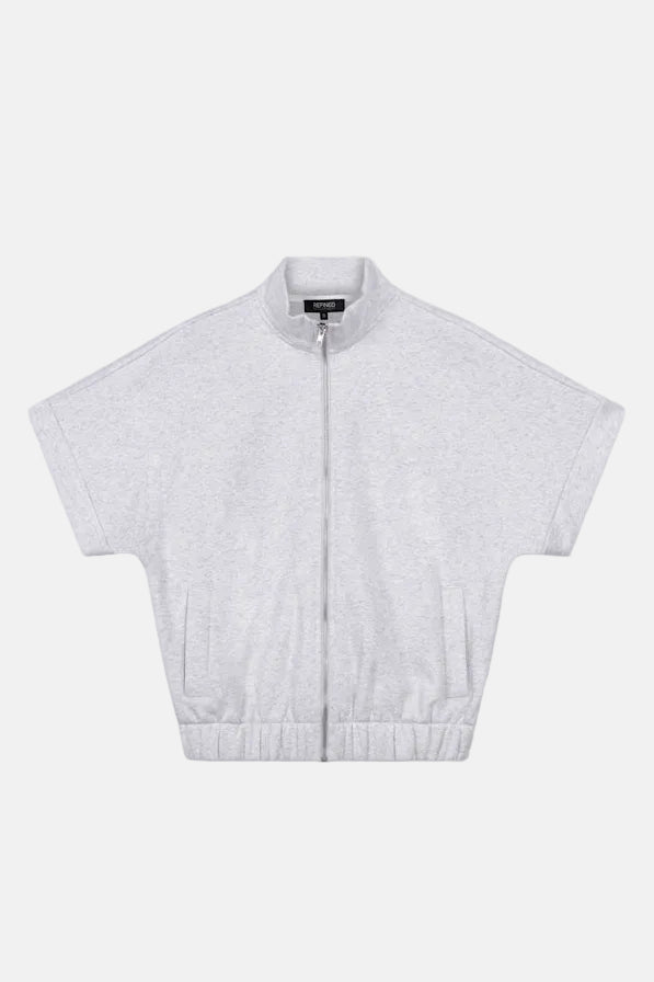 Cardigan Leona - grey melange