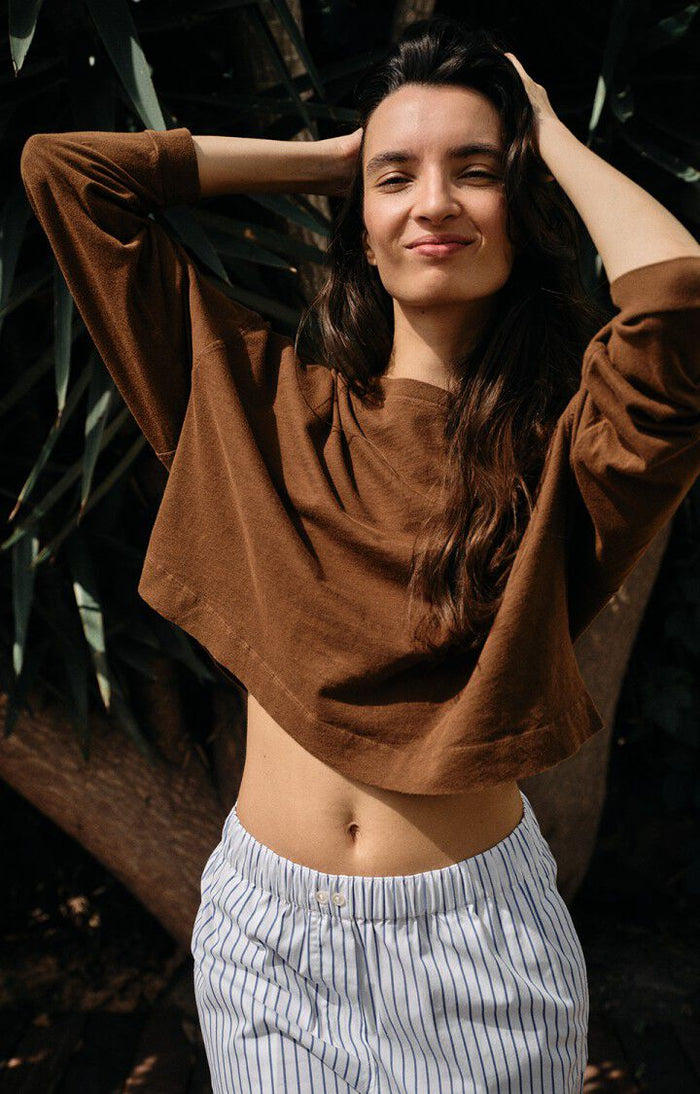 Shirt Remytown - moka vintage