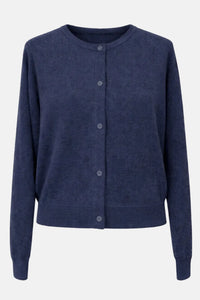 Vest Rowe Knit Cardigan - dark navy
