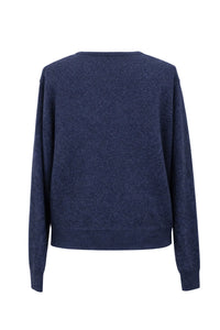 Vest Rowe Knit Cardigan - dark navy