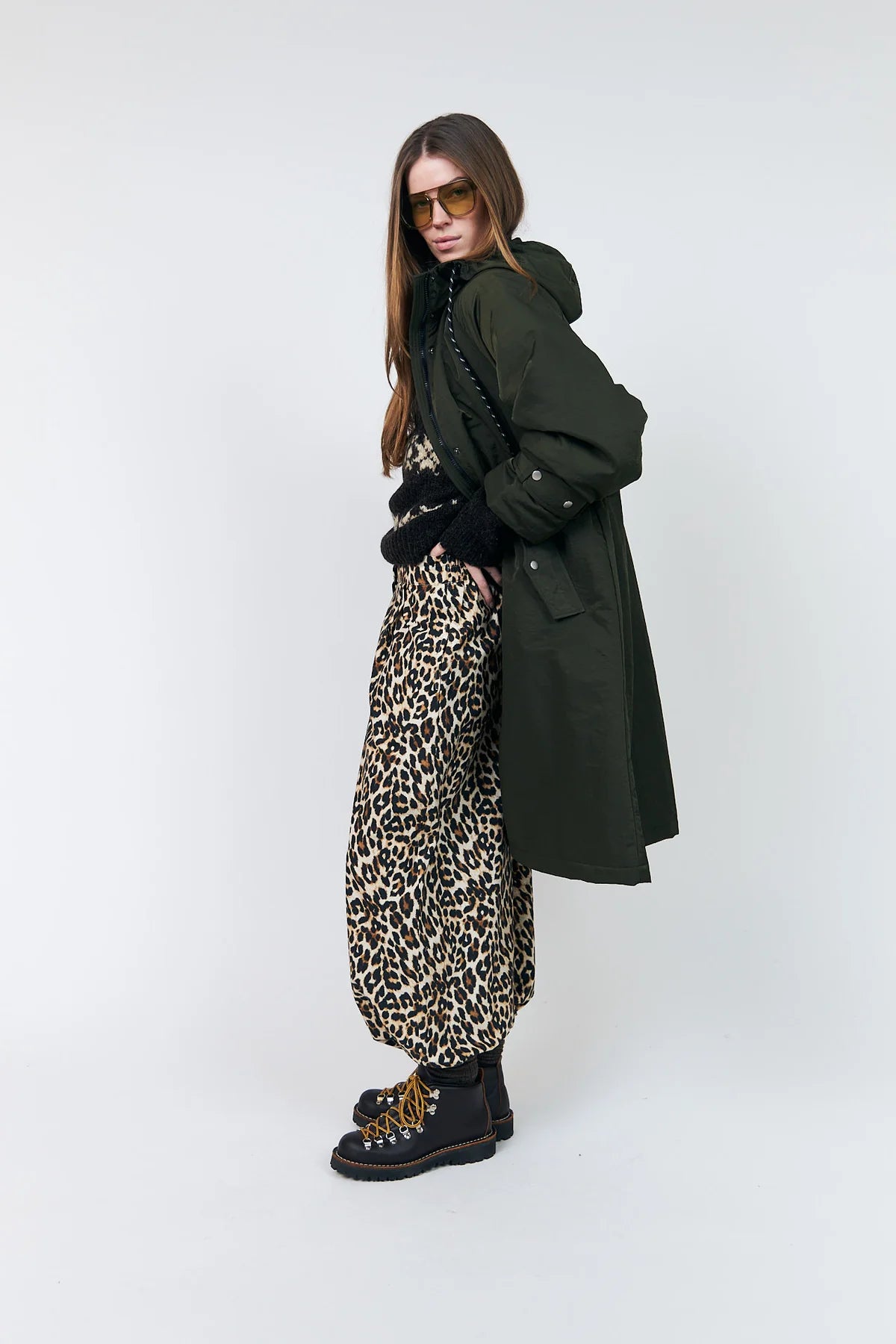 Jas Shea Long LS - dark green