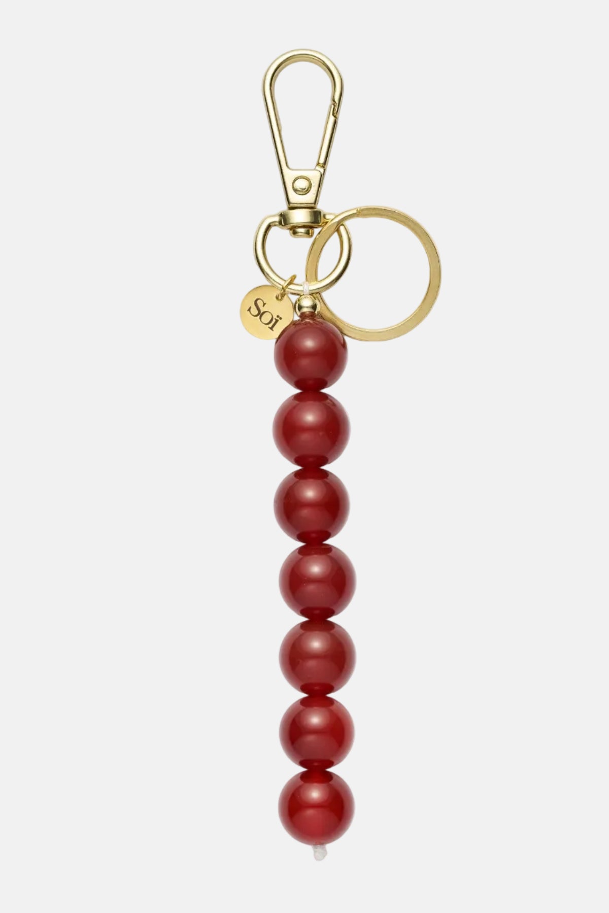 Keychain Cali - red jade