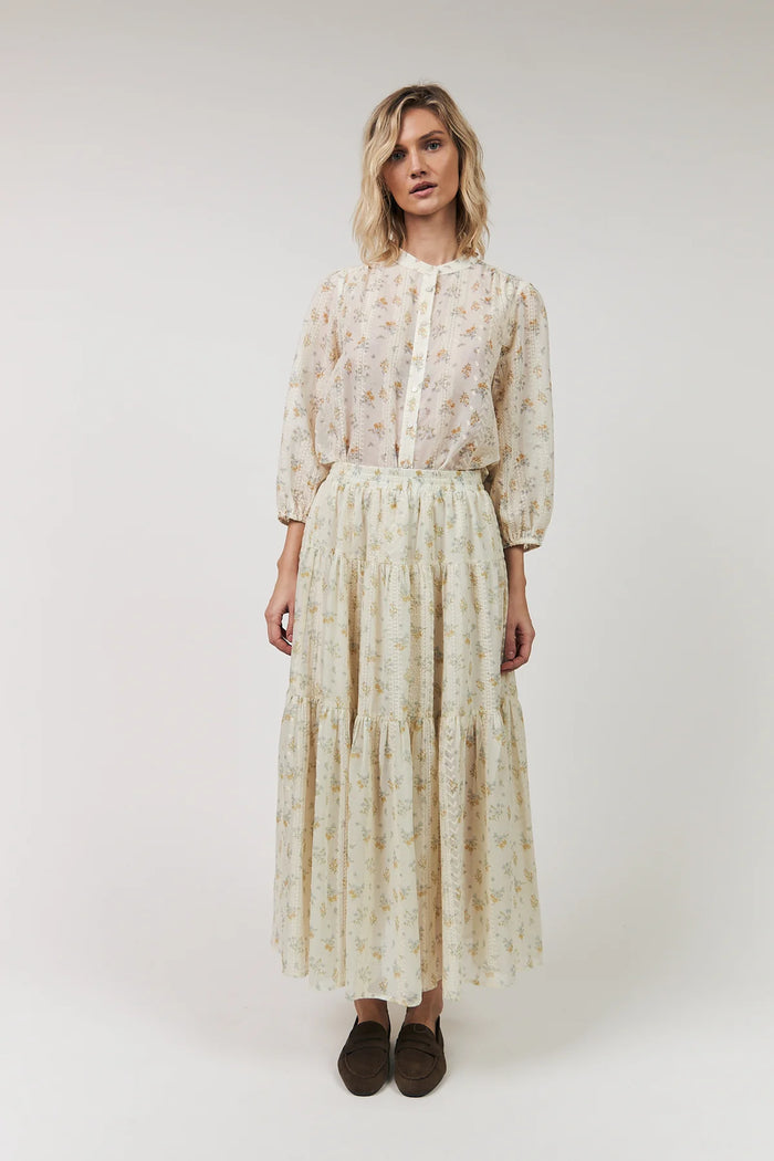 Rok Maxi Sunset - Creme March