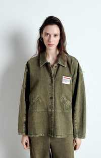 Vest Uzatown - olive