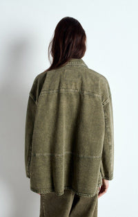 Vest Uzatown - olive