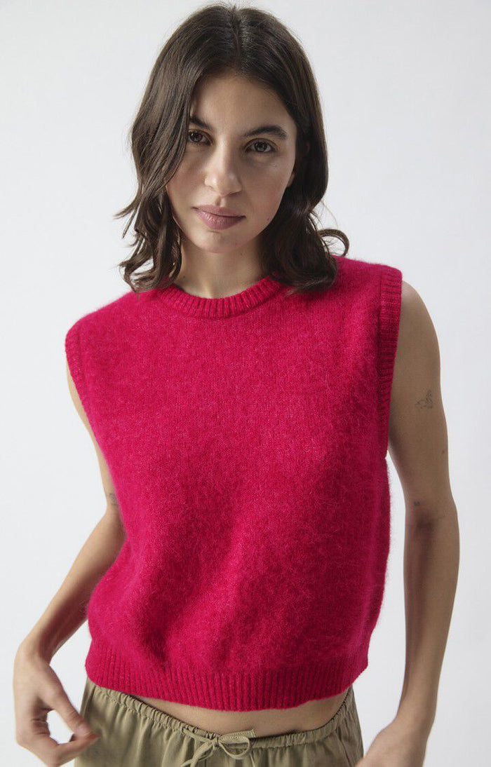 Debardeur Vitow - magenta chine